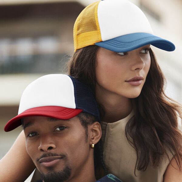 Beechfield Retro 5 Panel Trucker Cap Thumbnail