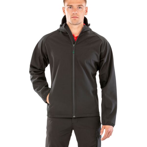 Recycled 3-Layer Printable Hood Softshell Thumbnail