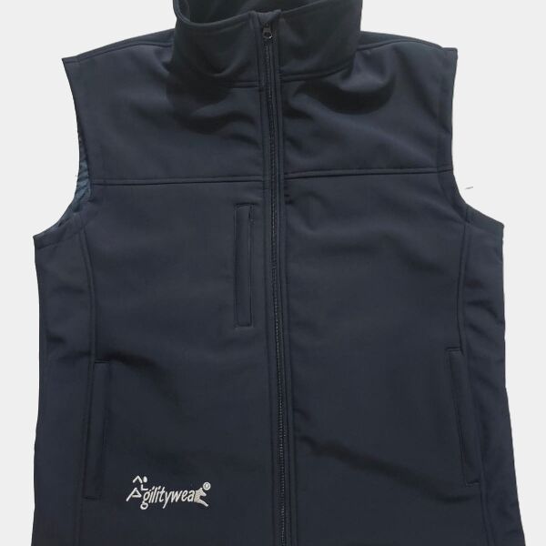Agilitywear Softshell Gilet with back pocket. Thumbnail