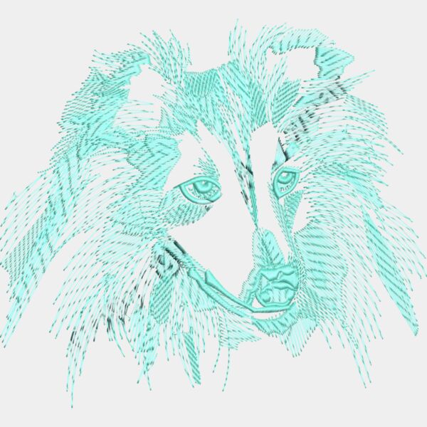 sheltie outline  Thumbnail