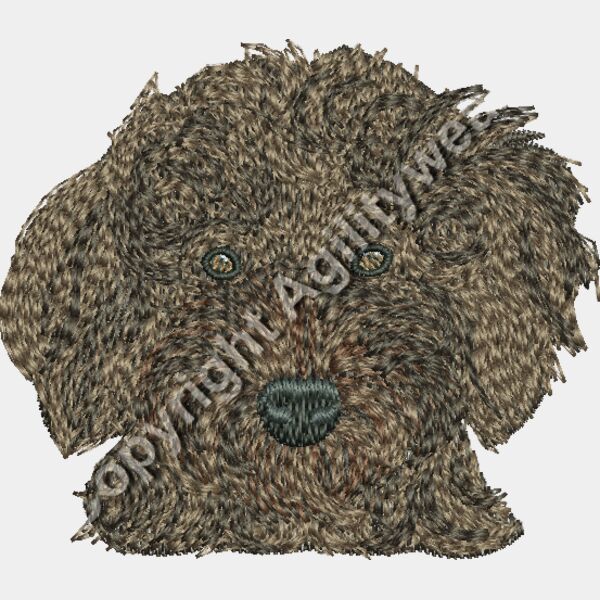 Cockapoo Head Brown Thumbnail