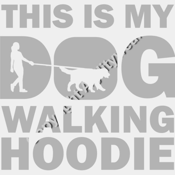 Dog Walking Hoodie Thumbnail