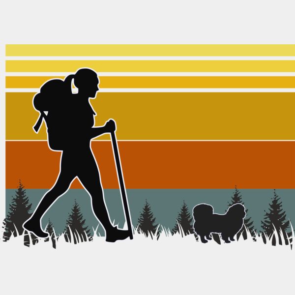 Pekinese Hiking Thumbnail